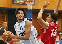 Omri Casspi (ISR) and Aleksandar Stefanovski (MKD)